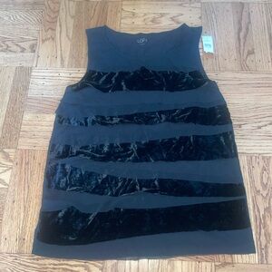 Brand new loft size large black top